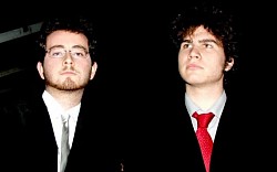 Da sinistra, Cocai il bassista e Roial l'organista